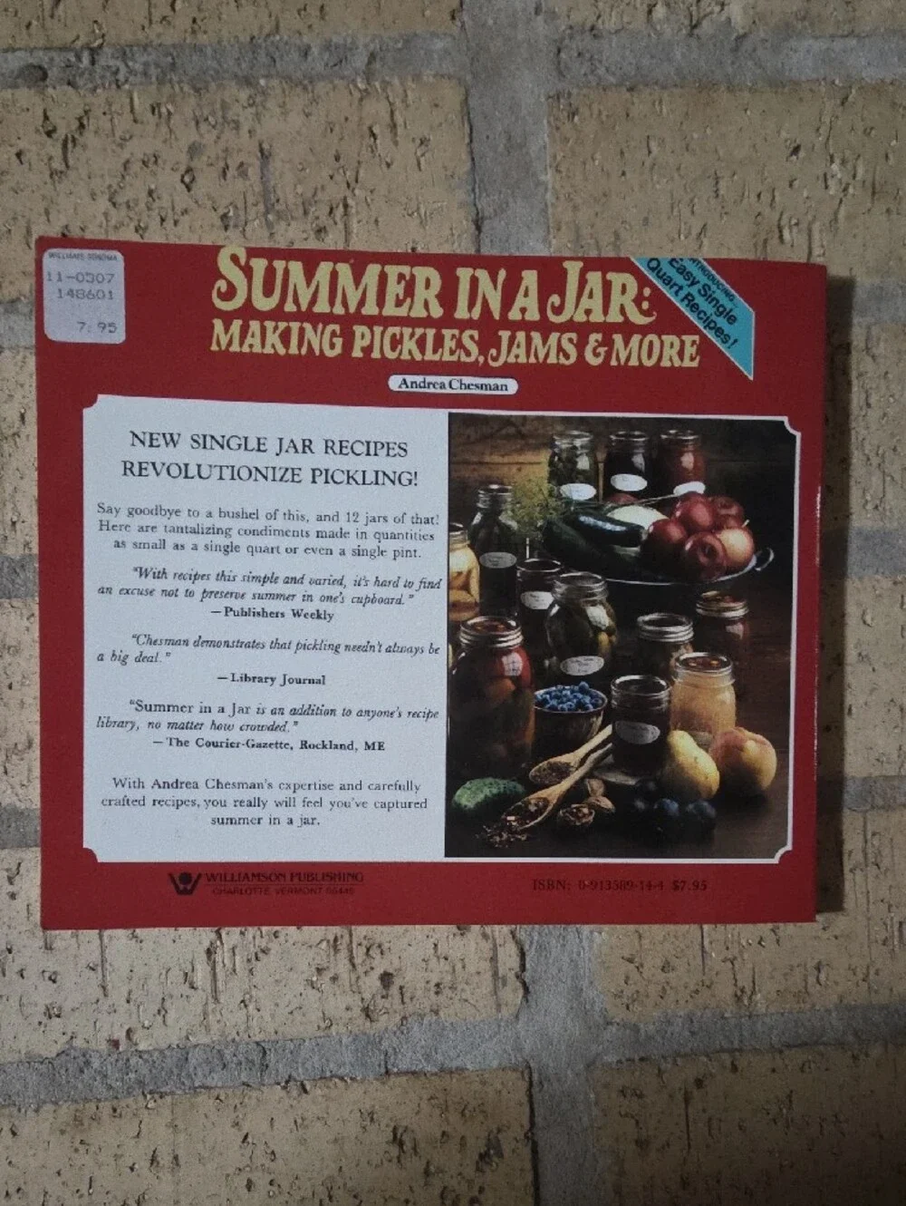 Summer in a Jar - Making Pickles, Jams & More by Andrea Chesman